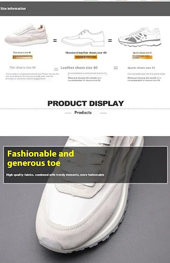 Title 3, Mens Platform Fashion Trendy Shoes Retro Briti...