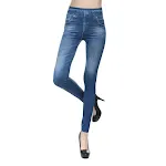Dames Corset van Dunne Faux Denim met Echte Zakken. Vormt je figuur, combineert comfort met stijl, ideaal voor een flatterende look. — foto 10