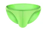 Cuecas slip de seda gelo masculinas em cores lisas. Conforto e frescor excepcionais. Roupa íntima respirável, macia e leve para uso diário. — foto 14