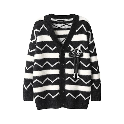 Title 7, Loose Casual Sweater Coat for Men and Women, of...
