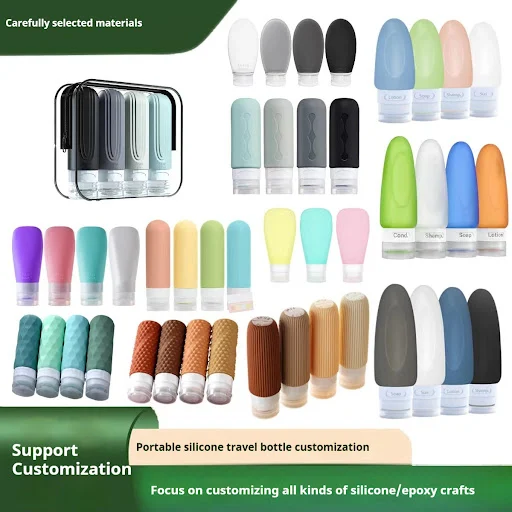 Title 10, Cosmetics Storage Bottle featuring Various Desi...