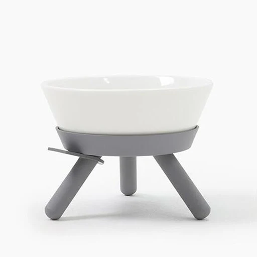 Title 4, Elevated dog dining table bowl improves posture...