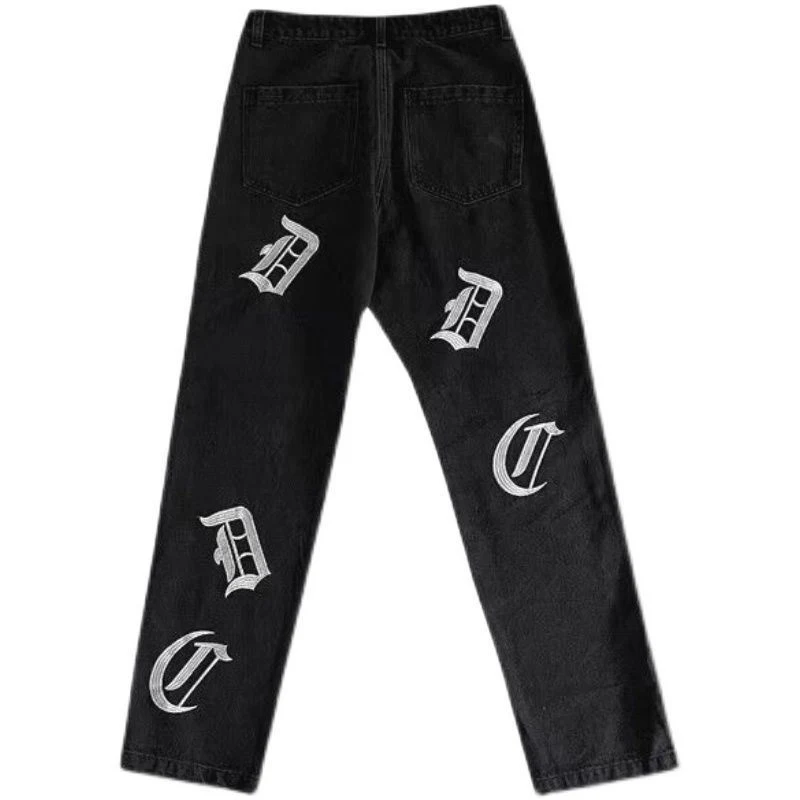 Title 2, American Zipper Street Hip-hop Velvet Trousers....
