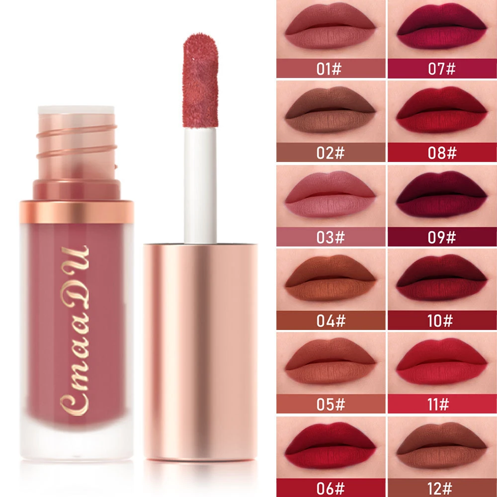 Title 1, Batom 12 Cores Velvet Gloss Acabamento Matte, S...