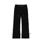 American Retro Drawstring Ruffle Loose Casual Trousers for ultimate comfort and a relaxed style. Perfect for everyday we — photo 2