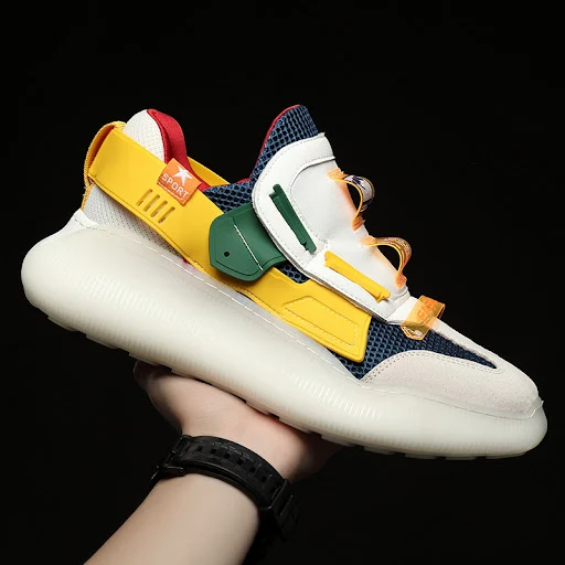 Title 5, Breathable soft mesh sports casual shoes offeri...