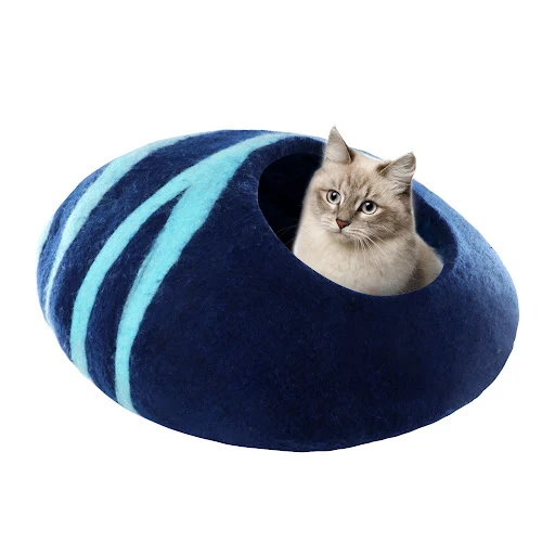 Title 1, Washable handmade wool warm pet cat house. Prov...