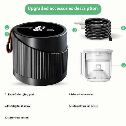 Title 1, Fully Automatic Wireless Kitchen Sealing Machin...