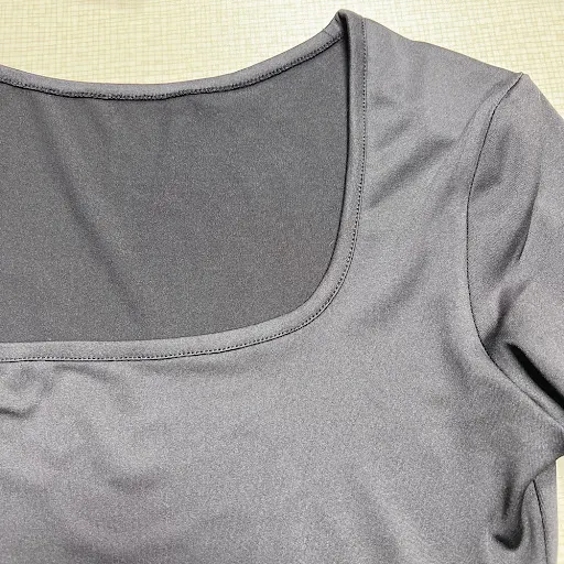 Title 8, Womens Clothing Square Collar Long Sleeve Pure...
