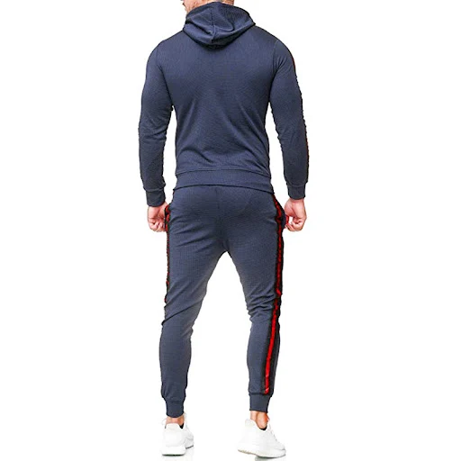 Title 5, Heren herfst- en winter sport casual hoodie pak...