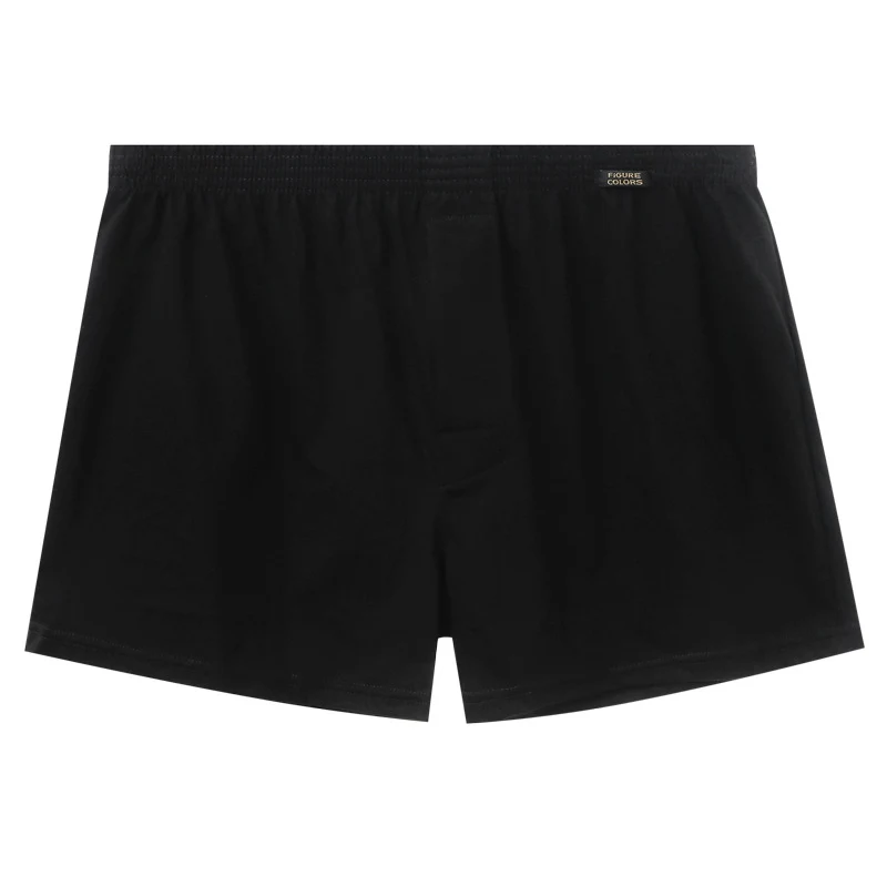 Cuecas boxer masculinas plus size de algodão, cintura média, soltas e três pontos. Conforto e liberdade de movimento para o dia a dia. — foto 7