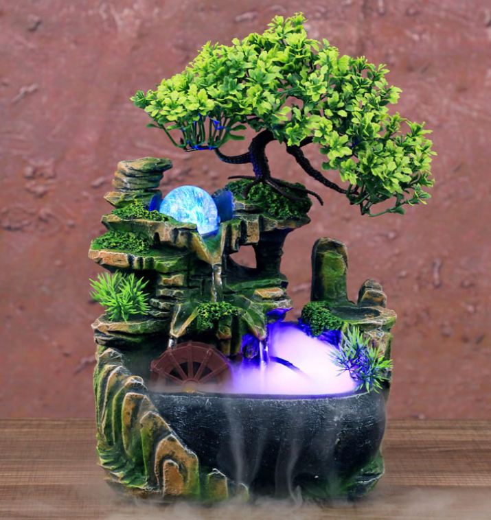 Title 5, New Arrival Desktop Fountain Resin Desktop Foun...
