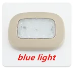 Beige blue light