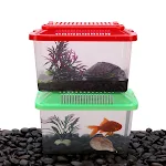 Transparen Aquarium Feeding Hamster Box Pet Products Goldfish Tank Turtle Tank — photo 1