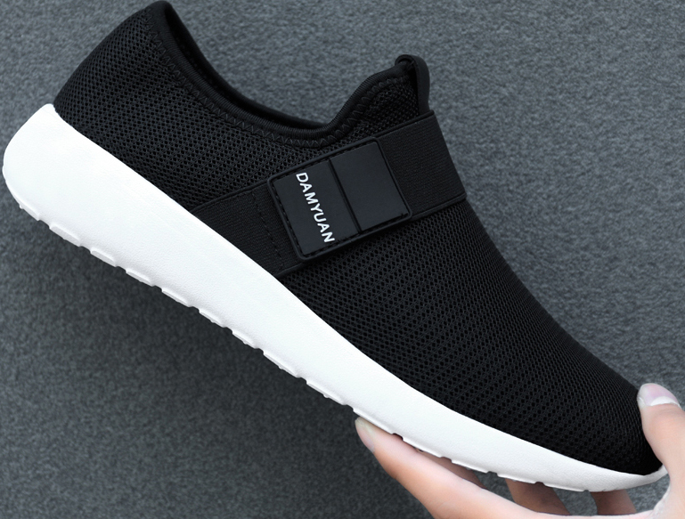 Breathable one-pedal lazy running shoes for men. Experience ultimate comfort and ease with every stride, perfect for eve — photo 4