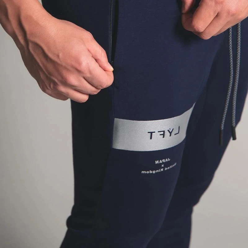 Slim fit sweatpants met voeten, lange casual fitness broek, comfortabel en ideaal voor sporten of relaxen, perfecte pasvorm. — foto 4