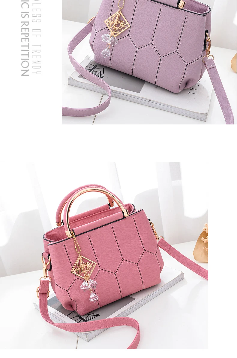 Title 8, Bestickte Schultertasche stilvoll und funktiona...