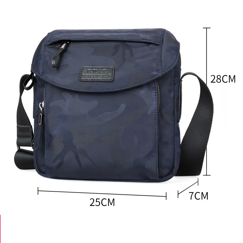 Bolsa Crossbody Impermeável em Tecido Oxford, Perfeita para Uso Diário e Viagens, Design Transversal, Proteção Contra Chuva, Leve Seus Essenciais. — foto 10