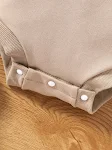 Macacão Infantil com Estampa de Letras Manga Longa Jumpsuit Roupa Confortável para Bebês e Crianças Pequenas Ideal para brincar e explorar — foto 8
