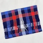 Sapphire Blue, Red Plaid