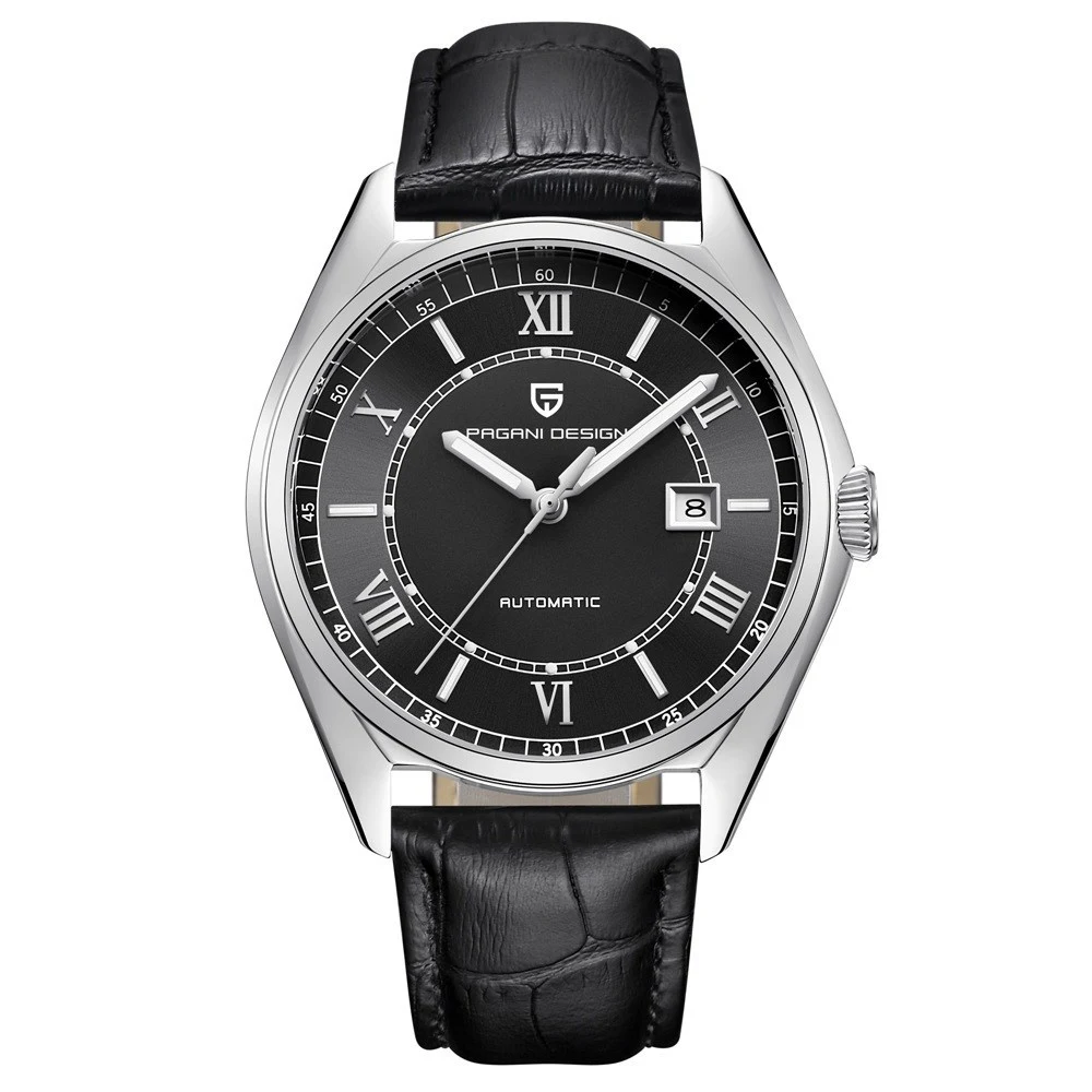 Relógio automático mecânico PAGANI DESIGN para homens, à prova d'água, cristal de safira, design esportivo e elegante, ideal para uso diário. — foto 1