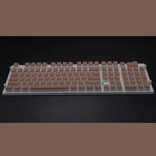Title 8, Keycaps Pudding 108 tasti PBT Crema a doppia pe...