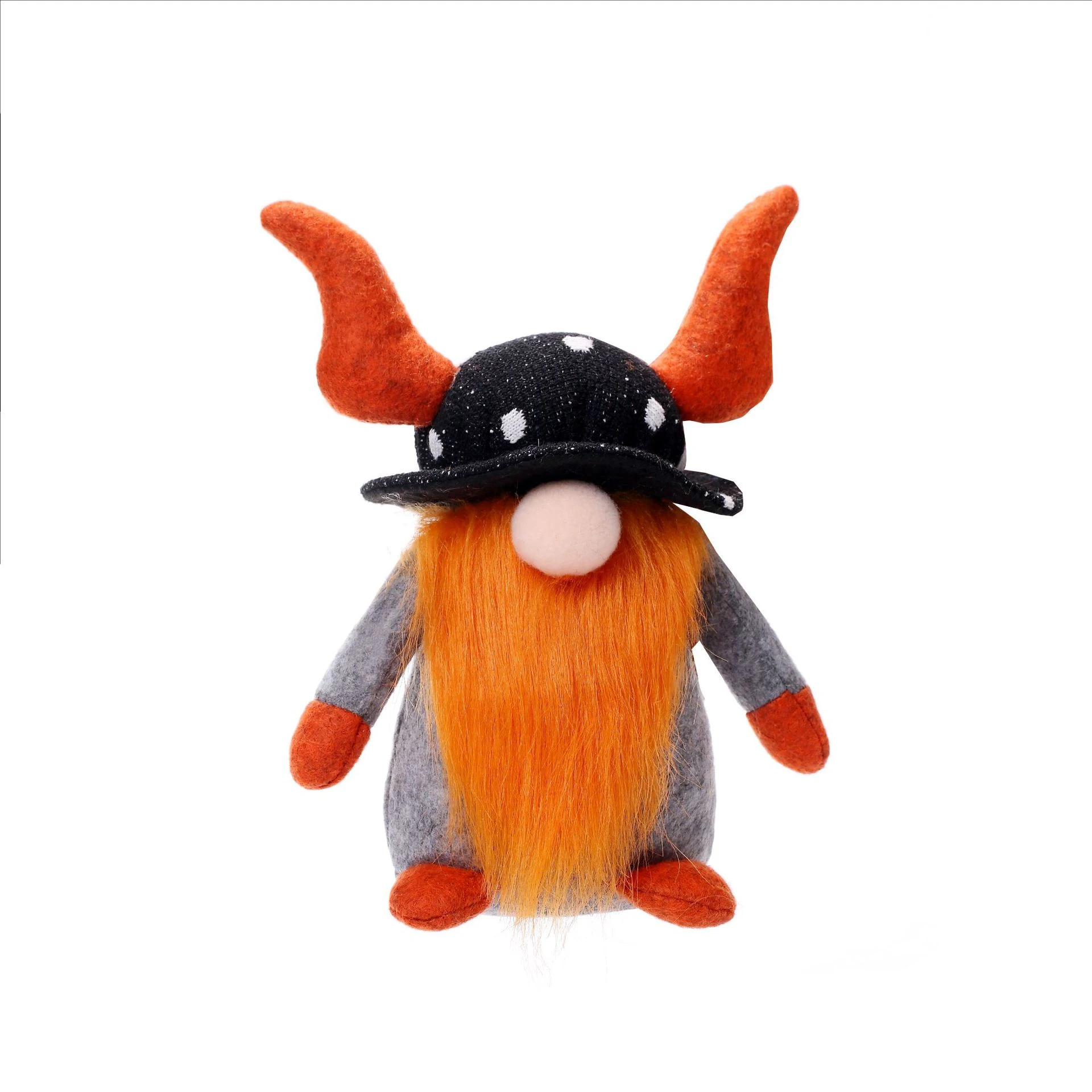 Enfeite de boneca de morcego sem rosto de Halloween para decoração festiva. Adicione um toque assustador e único à sua casa. — foto 4