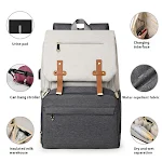 Bolsa de maternidade multifuncional, leve e com grande capacidade de armazenamento. Perfeita para levar tudo o que seu bebê precisa! — foto 7