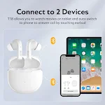 Fone de ouvido Bluetooth sem fio esportivo com redução de ruído para chamadas. Liberdade de movimento, som nítido e chamadas sem interferências para esportes — foto 7