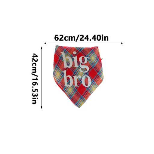 Pet Bandanas For Dog Soft Classic Plaid Pet Scarf Triangle Bibs Pet Cat Drool Scarf Pet Christmas Dog Cat Supplies For C — photo 2