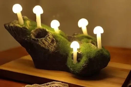 Title 4, Mushroom Creative Small Night Lamp DIY Create y...