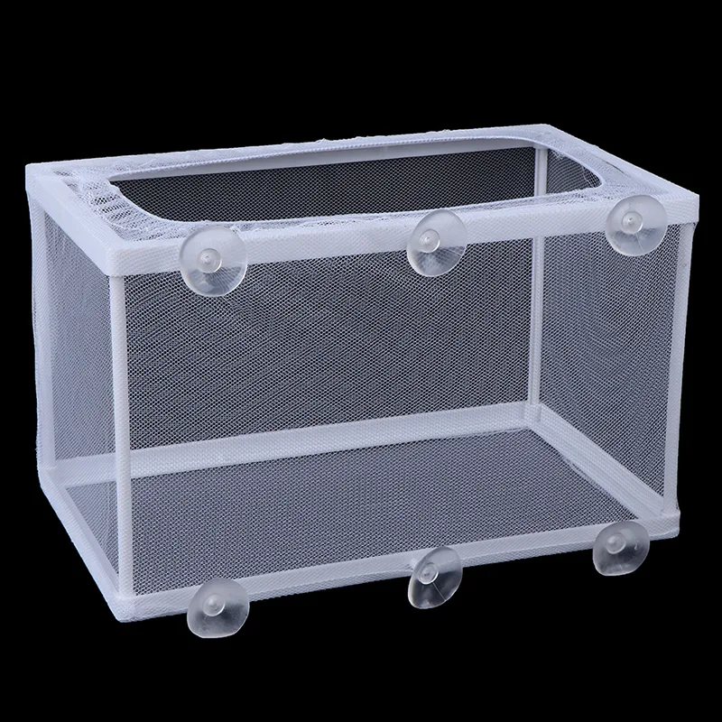 Title 10, 1pc Fish Breeding Mesh Box for Home Aquarium Sm...