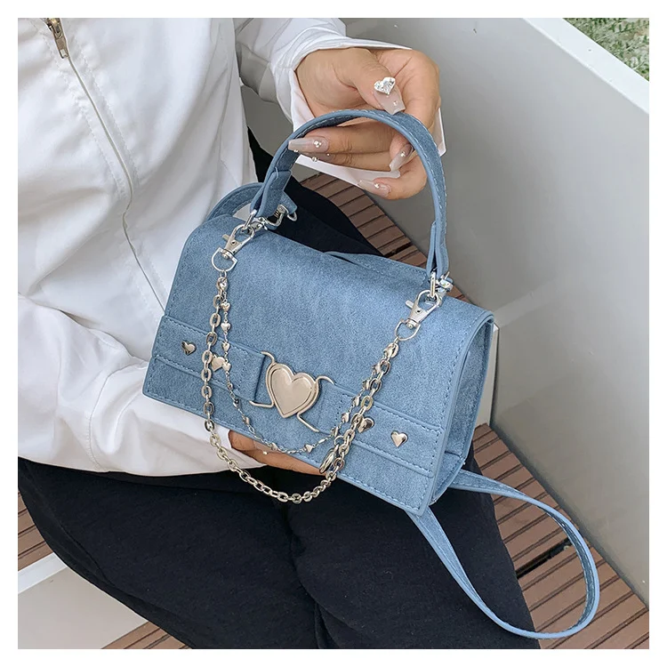 Title 22, Bolsa de Ombro Love Chain Moda Outono Feminina ...