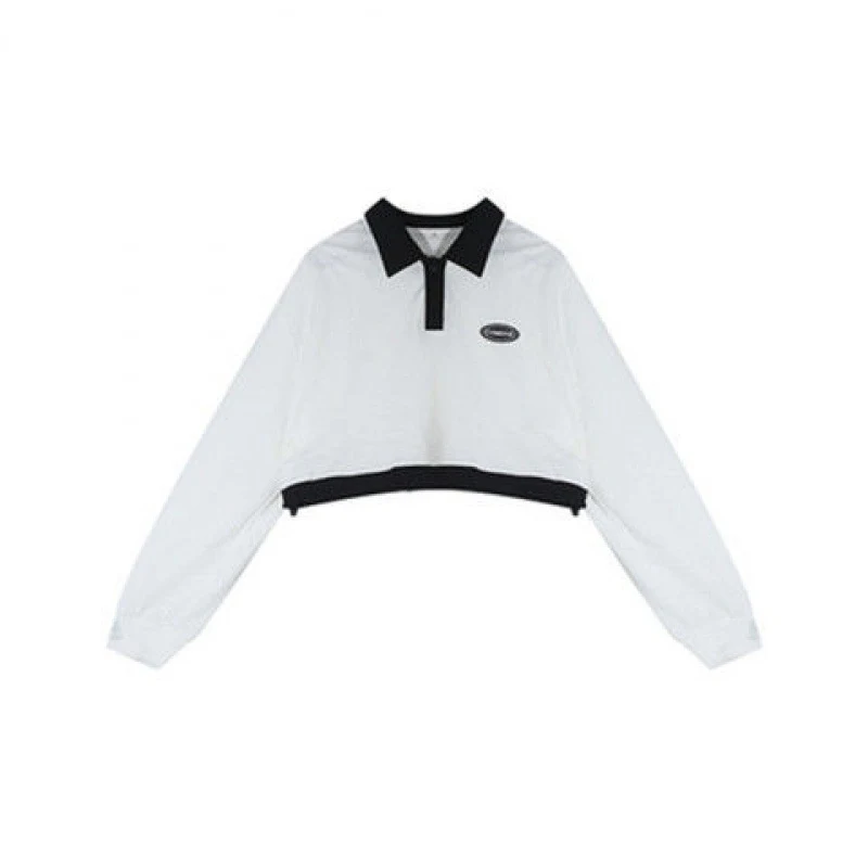 Student Waist Cropped Loose Top — photo 2