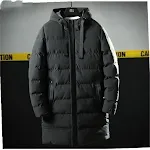 New Men's Parka Long Winter Thick Warm Coat Stay Warm and Comfortable All Winter Long with this Durable and Protective W — photo 1