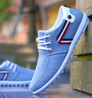 Men's canvas shoes for everyday wear. Comfortable and stylish, perfect for casual outings and adding a touch of relaxed — photo 4