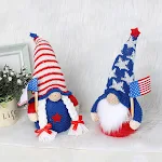 Enfeites decorativos de gnomo sem rosto luminoso para festivais americanos, adiciona brilho e alegria à decoração festiva. — foto 5