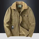 Cappotto in Velluto a Coste Uomo Inverno Ispessimento Giacca Calda e Spessa Capospalla Invernale Resistente al Freddo Comfort e Stile Classico — foto 12