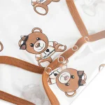 Macacão branco para bebê, perfeito para recém-nascidos e bebês. Conforto e estilo para o dia a dia. Ideal para brincar, dormir e passear com seu bebê. — foto 5