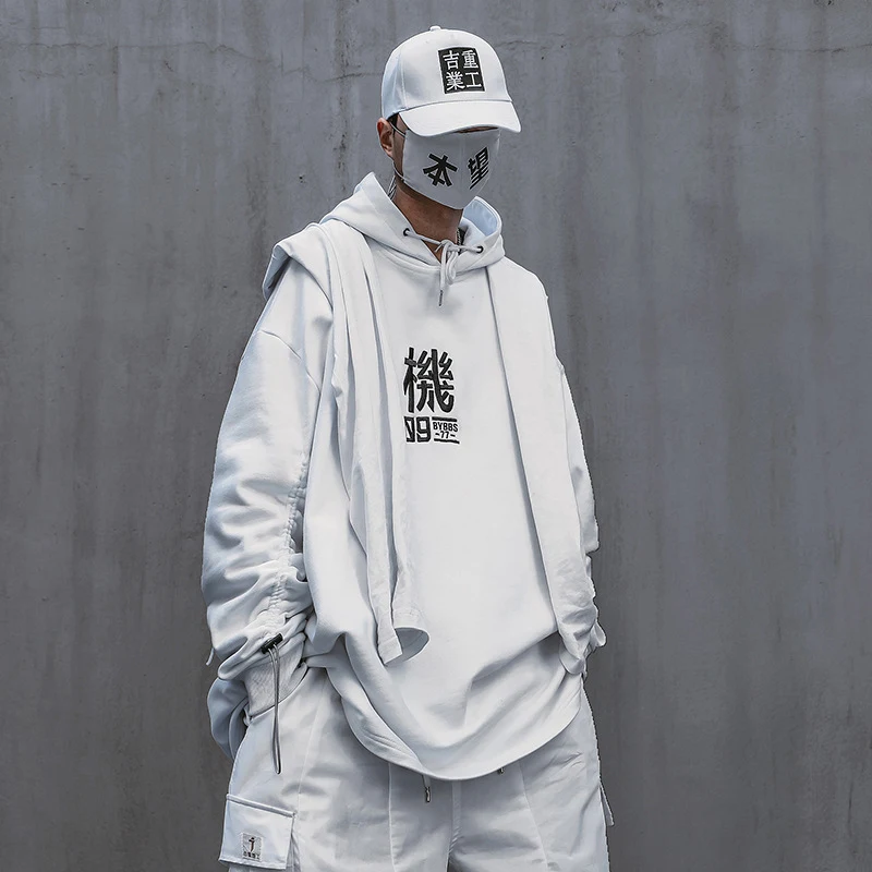 Bedruckter, lockerer Trend-Pullover mit Kapuze für lässigen Komfort. Perfekt für Freizeit und Alltag. Bequem und stylisch. — foto 7