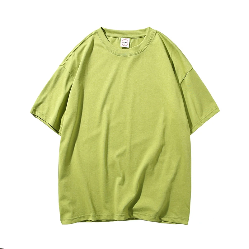 Title 5, New Loose Couple All-match Solid Color Round Ne...