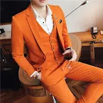 Nuovo Set Completo Rosso Europeo e Americano Perfetto per Eventi Speciali e Serate Eleganti Esprimi il Tuo Stile con Eleganza e Raffinatezza — foto 6