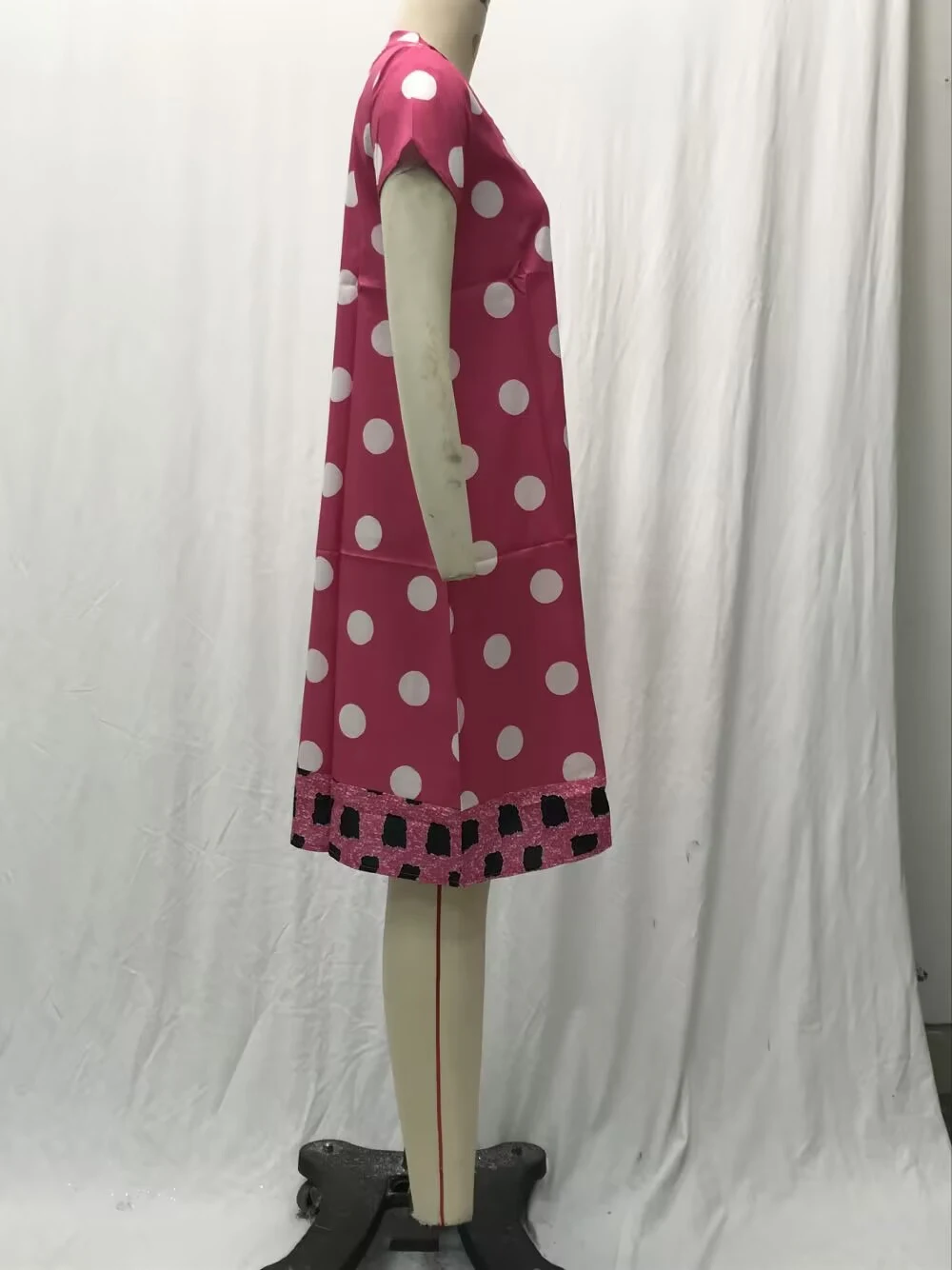 Title 9, Womens Fashion Polka Dot Short Sleeve V-neck P...