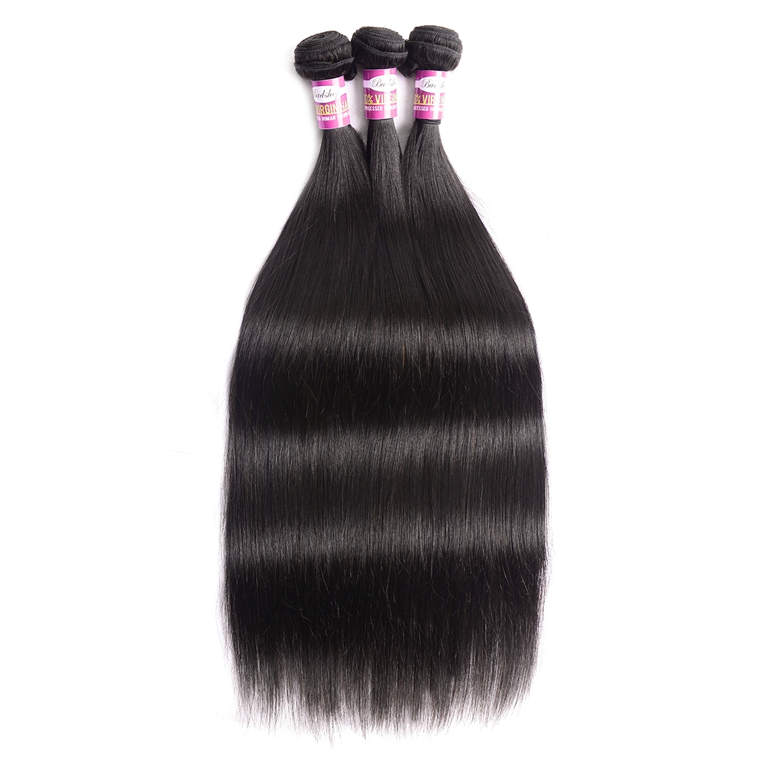 Title 3, Extensão de Cabelo Humano Real em Mechas Lisas ...