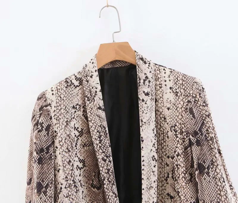 Blazer com estampa de cobra — foto 3