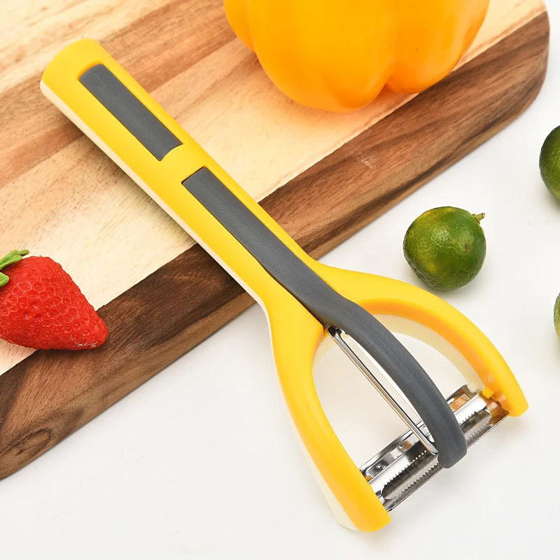 Stainless Steel Removable Three In One Melon and Fruit Planer. Slice, dice, and serve your favorite fruits with ease and — photo 2
