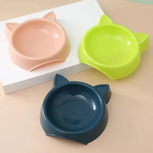 Multi-use Pet Food Bowl Food Holder Kitten Feeder Bite Resistant Reusable Dog Water Feeder Cat Dishes — photo 3