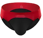 Cuecas Seamless Masculinas de Seda Gelada com Combinação de Cores, Cintura Baixa e Respiráveis, Conforto Superior — foto 10