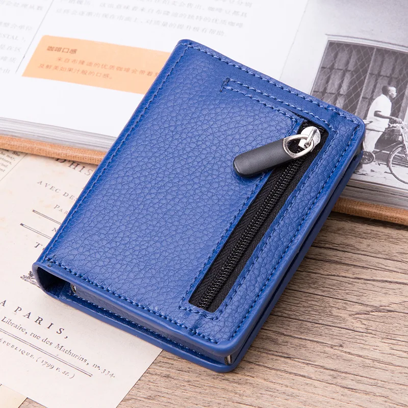 Title 4, Silver Card Bag. Stylishly protect and organize...