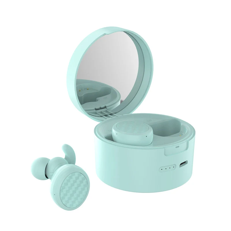 Title 2, Makeup mirror headset for flawless application....